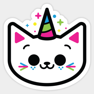 Unicorn Kitty Sticker